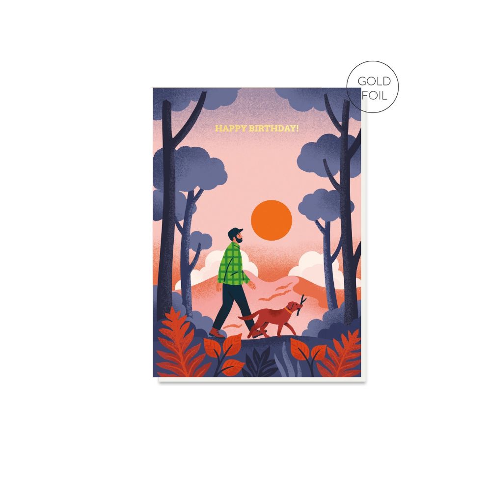 Happy Birthday- Greeting Card