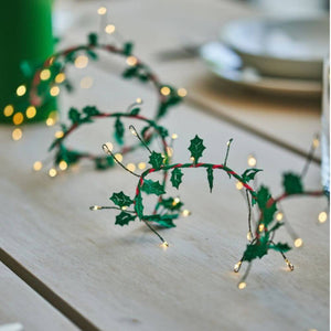 Holly Twine LED Decorative Light Chain