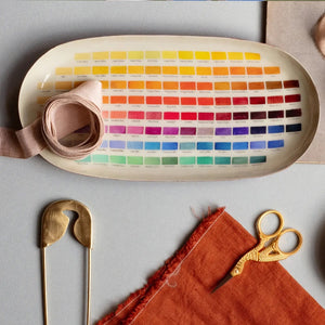 Artists Paint Colours  Enamel Tray