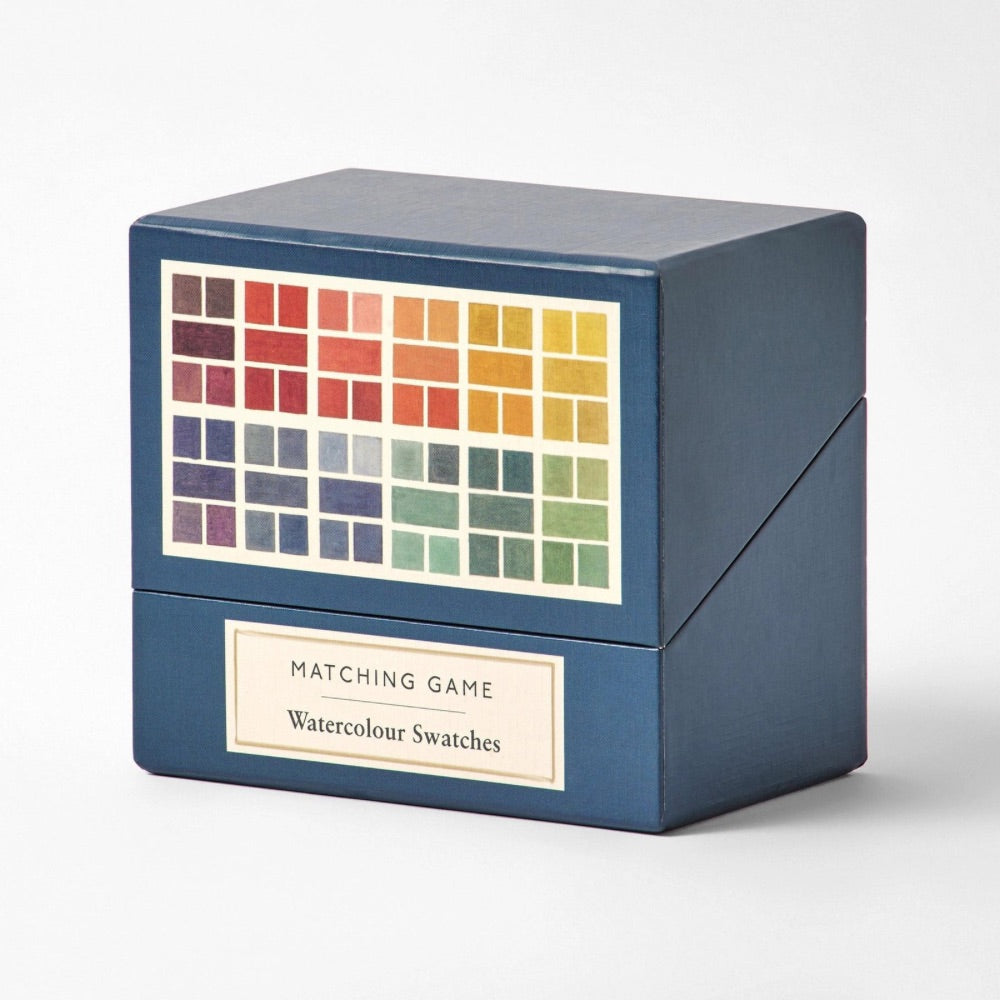 Watercolour Swatches Matching Game Card Set