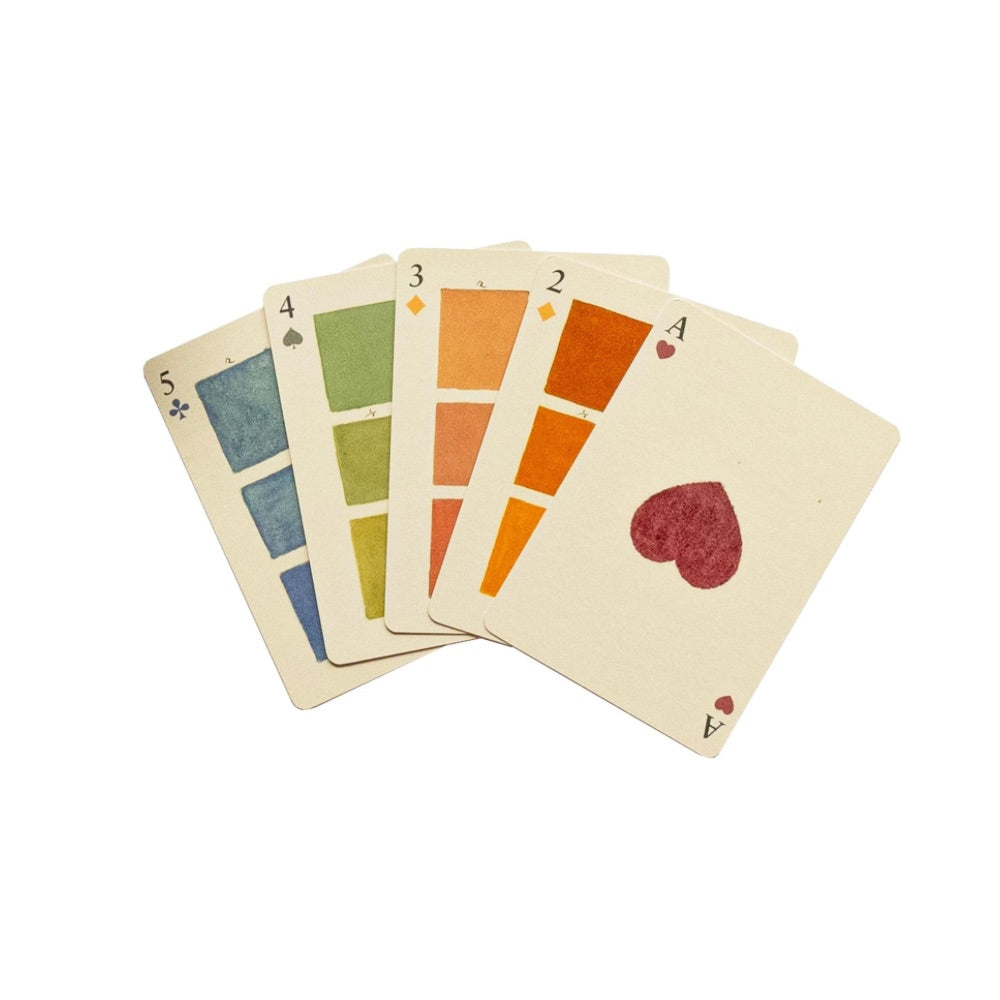Watercolour Swatches Playing Card Set