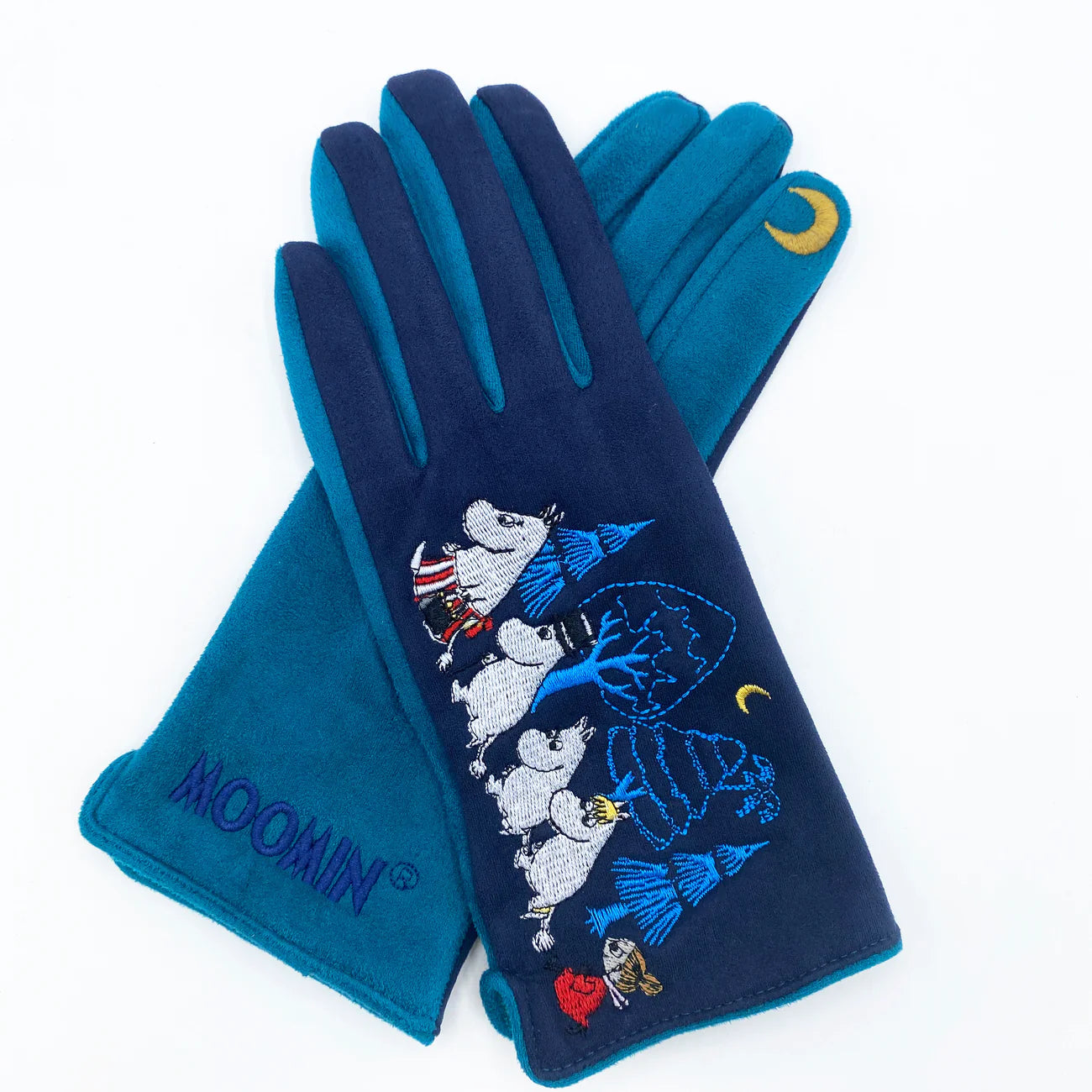 Moomin  Blue Forest Gloves