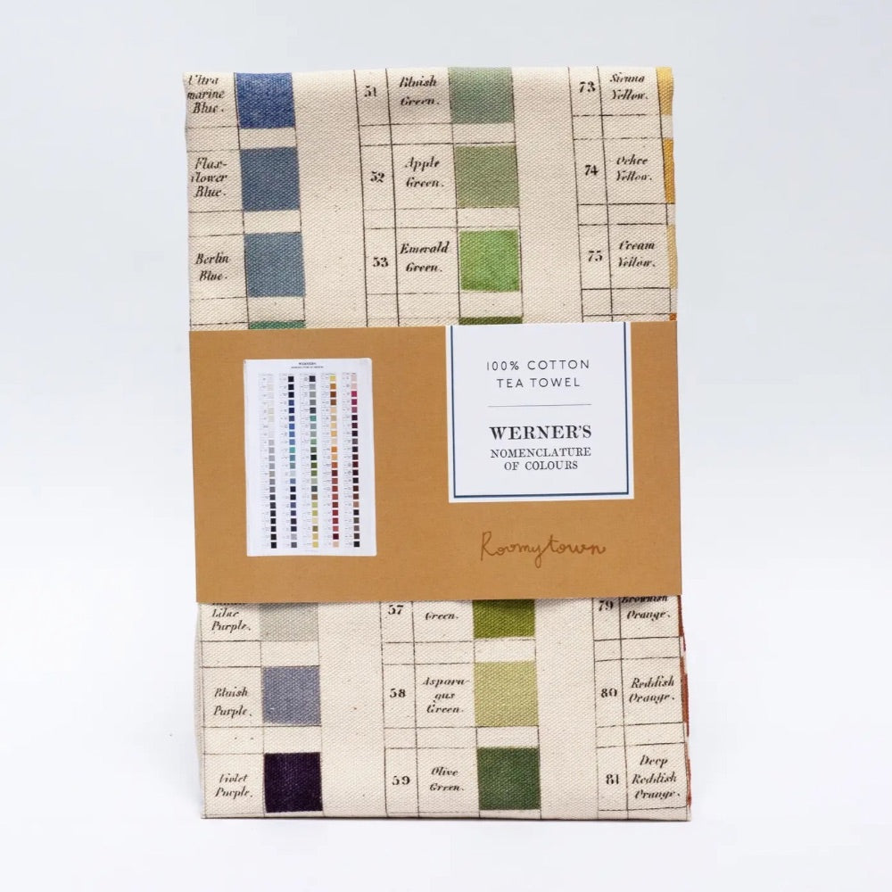 Nomenclature of Colours - Cotton Tea Towel