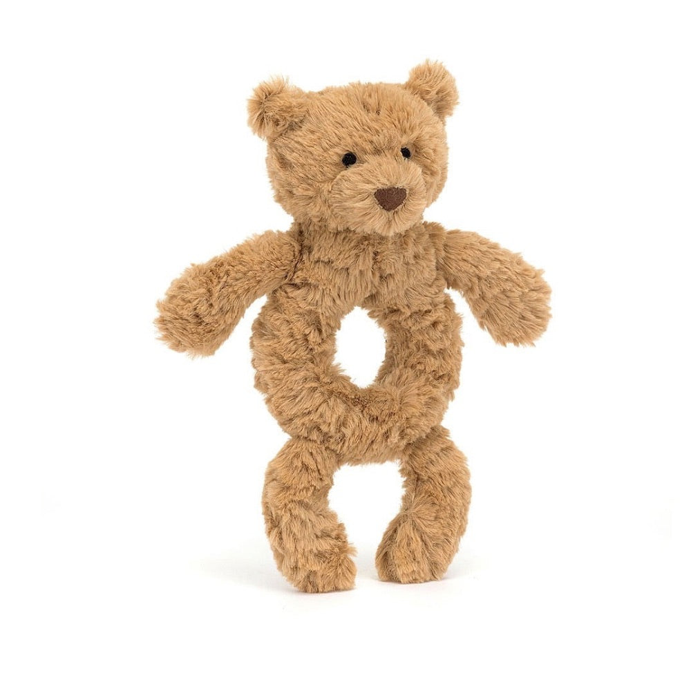 Bartholemew Bear Ring Rattle by Jellycat