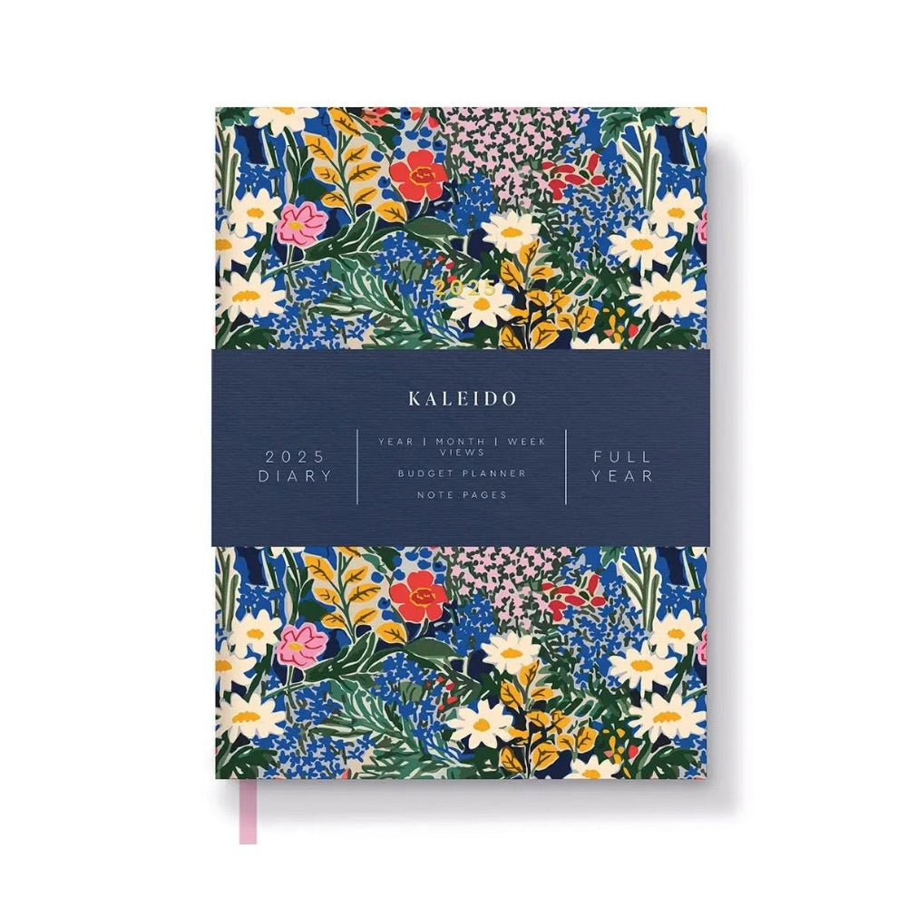 Painted Floral 2025 Diary