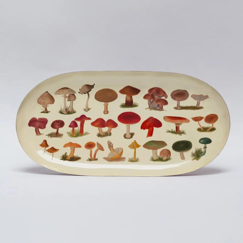 Enamel Tray - Funghi