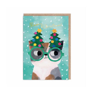 Cats in Hats Christmas Cards Pack