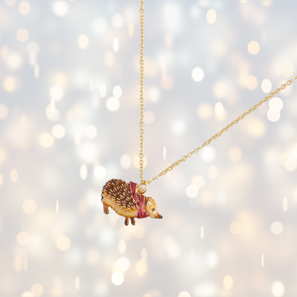 Hedgehog charm Necklace