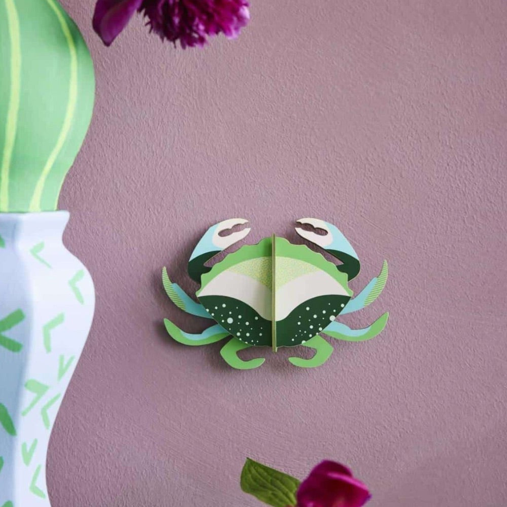 Sea Creature Mini Crab Wall Decor