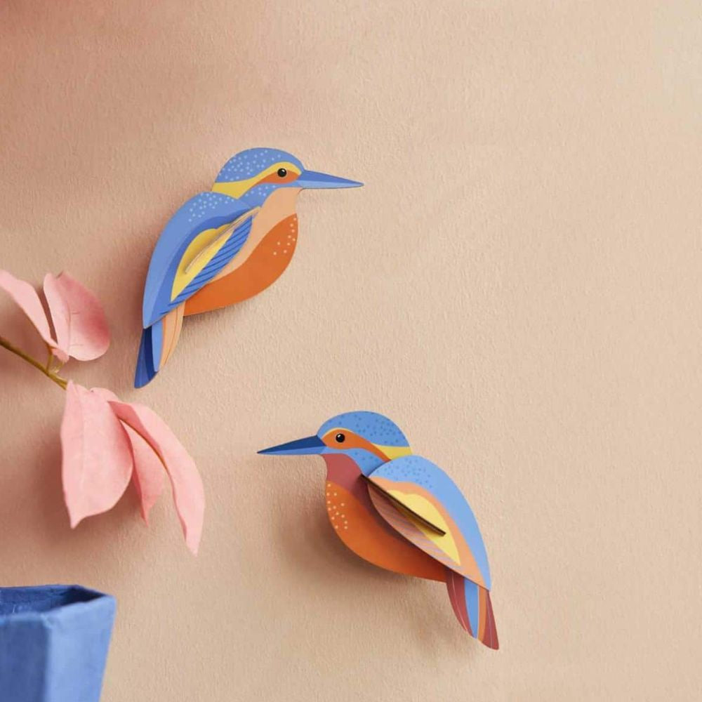 A Pair of  Kingfishers - Wall Decor