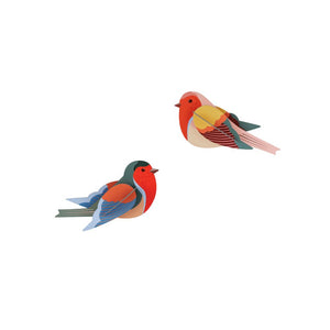 Pair of Robins  - Wall Decor