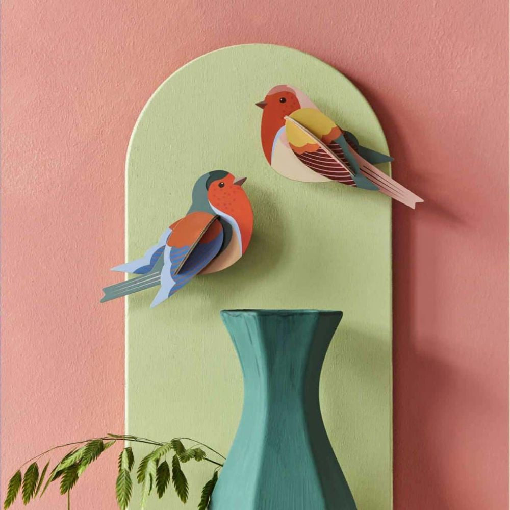 Pair of Robins  - Wall Decor