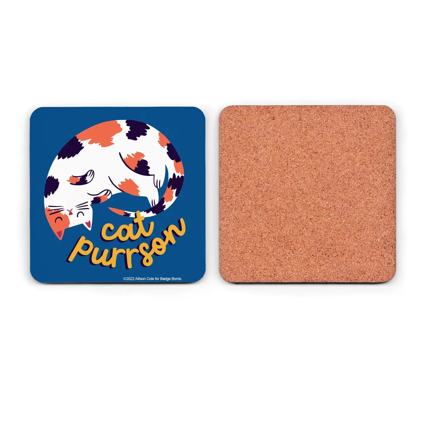 Cat Purrson Coaster
