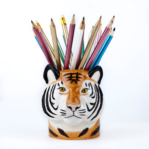 Tiger Pencil  Pot