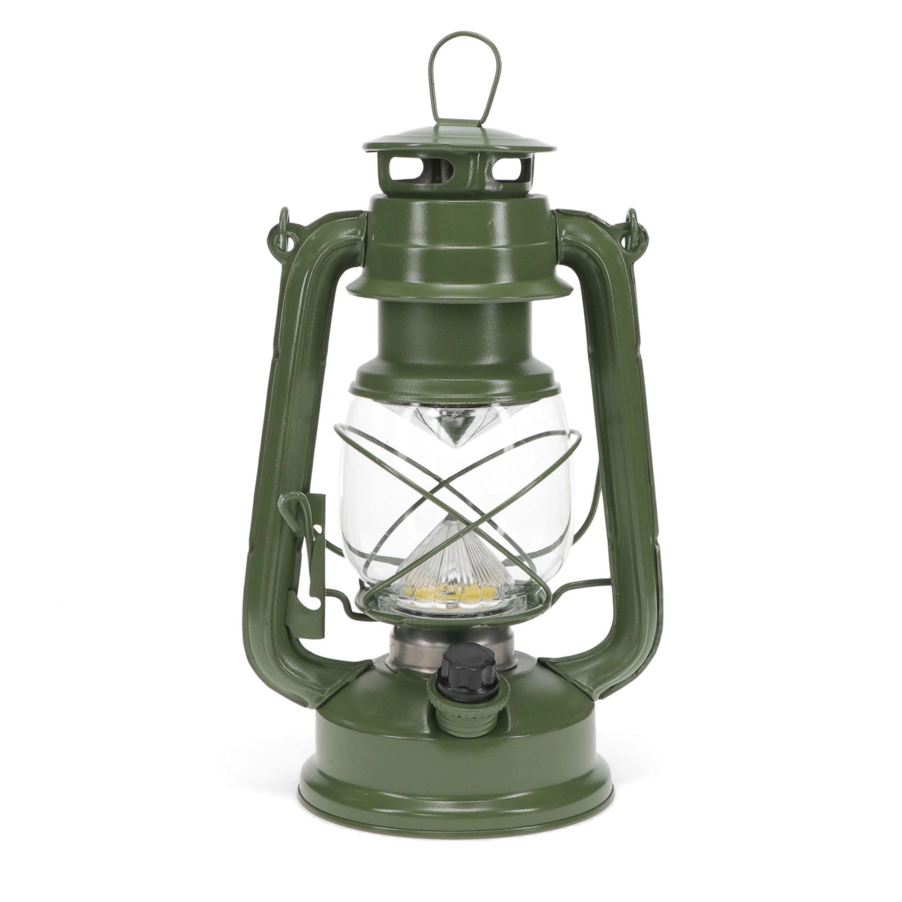 Hurricane Lantern - Green