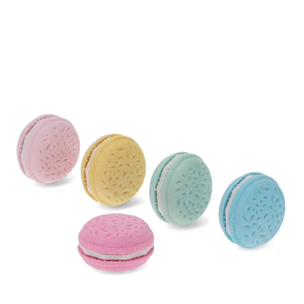 Mini Macaroon Erasers