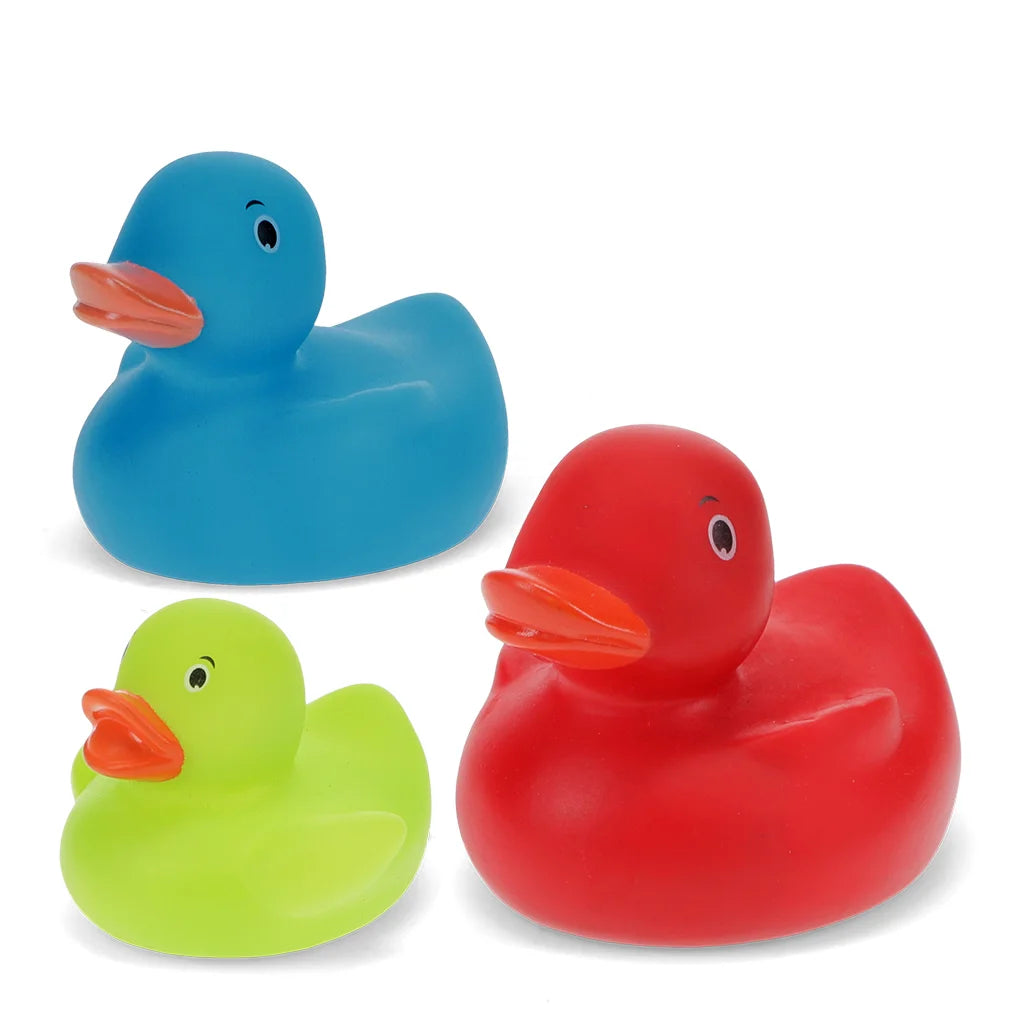 Bath Toys set of 3 coloured Ducks