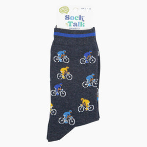 Mens Navy Cyclists Socks