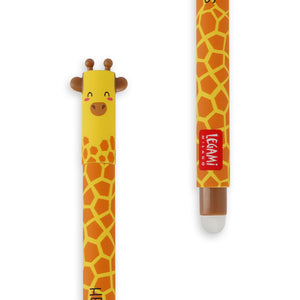 Legami Erasable Pen - Giraffe