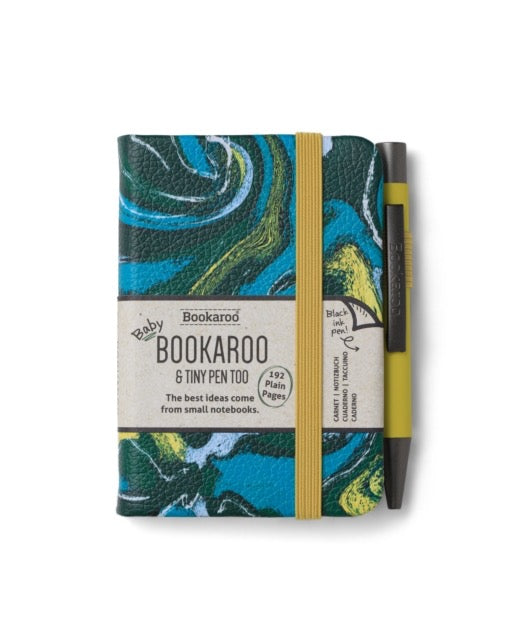 Baby Notebook & Pen - Marble