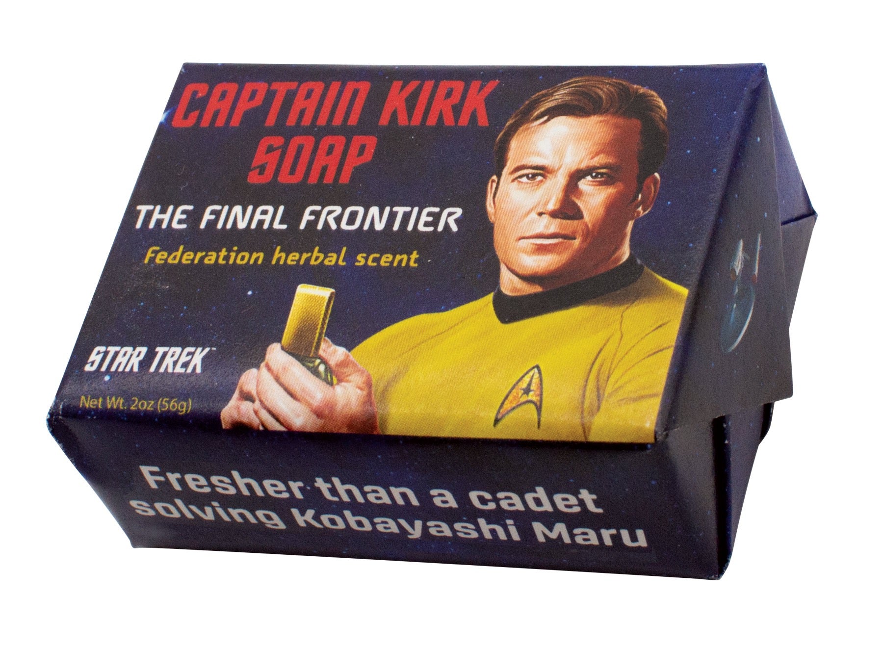 Captain Kirk Soap Bar - mini