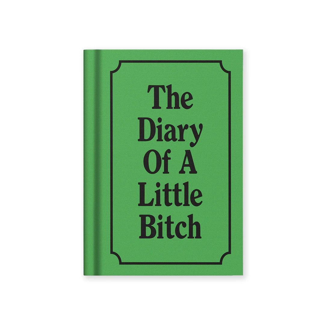The Diary of a Little Bitch Tiny Fabric Hardback Notebook