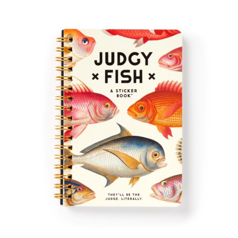 Judgy Fish Sticker Fish