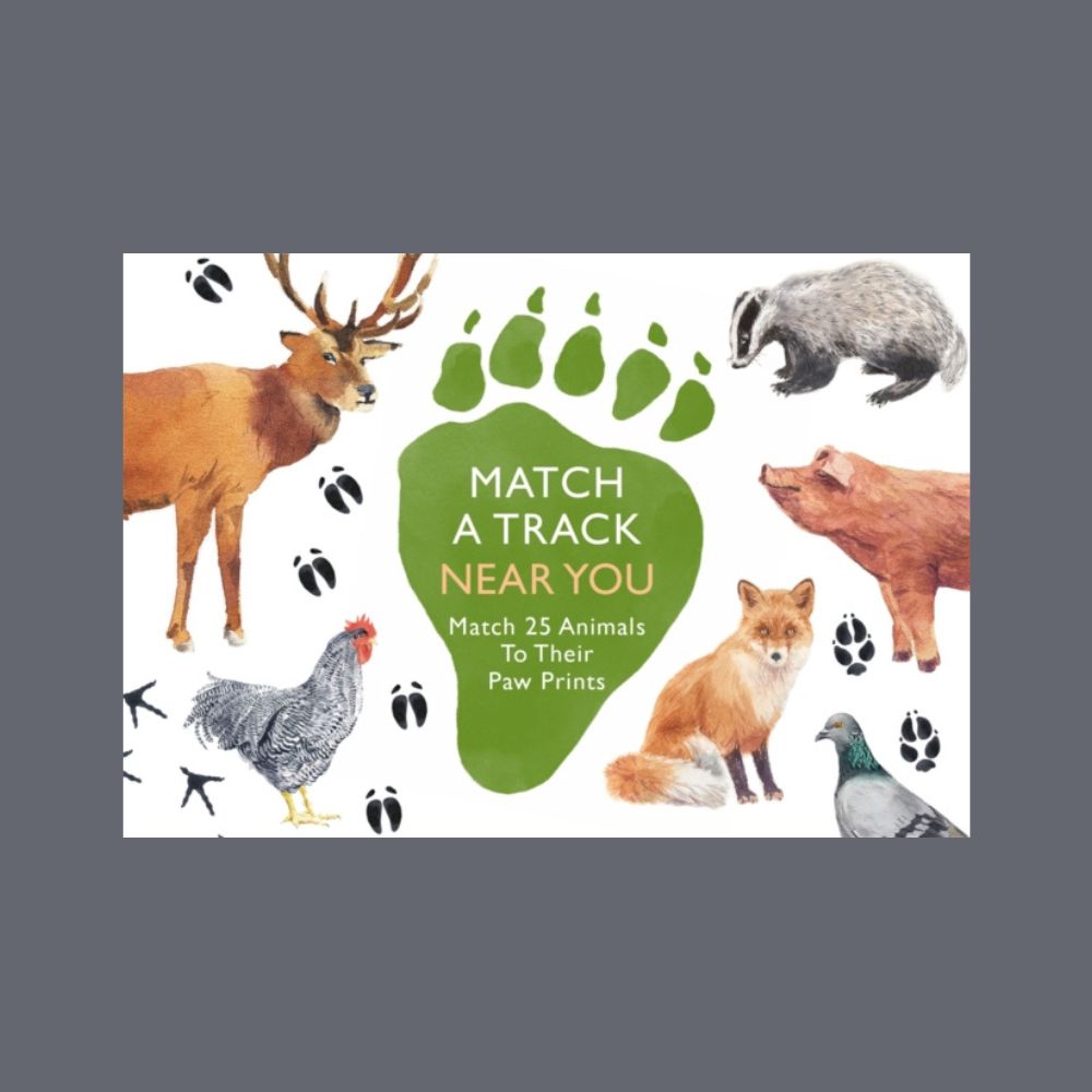 Match a Track Near You : Match 25 Animals To Their Paw Prints