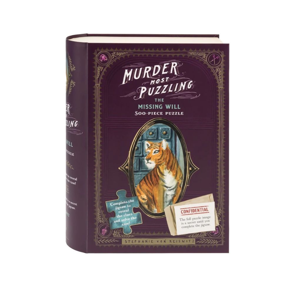 Murder Most Puzzling - The Missing Will - 500 piece Jigsaw Puzzle