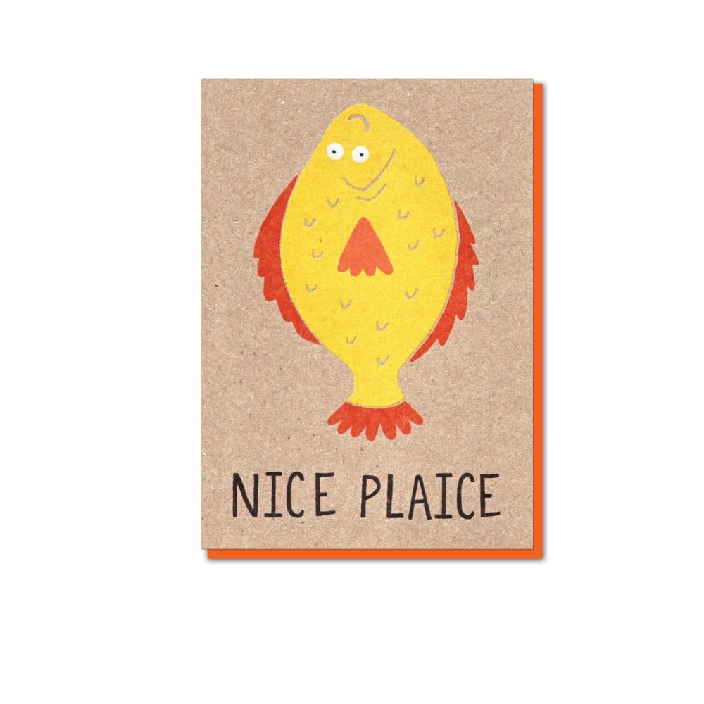 Nice Plaice  - New Home Card