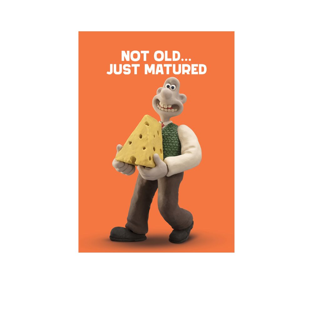 Not Old Just Matured -Wallace Greeting Card