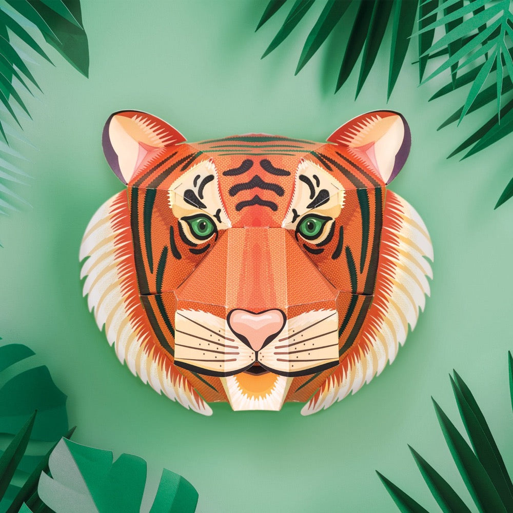 Create Your Own Magestic Tiger Head