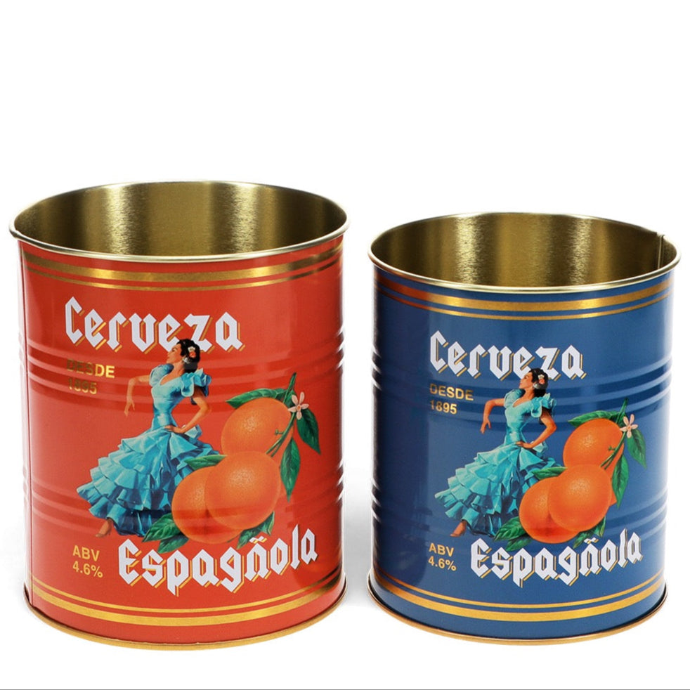 Pair Storage tins - Cerveza