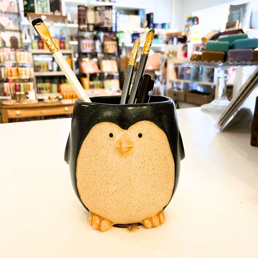 Penguin Storage Pot/planter small