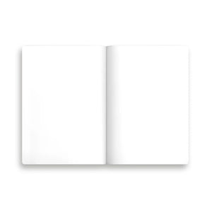 White book on a white background