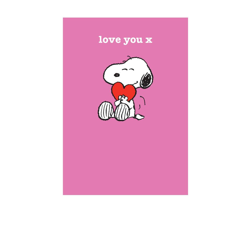Snoopy - Love You Card