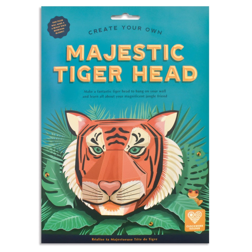 Create your own Magestic Tiger Head