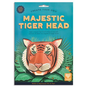 Create your own Magestic Tiger Head
