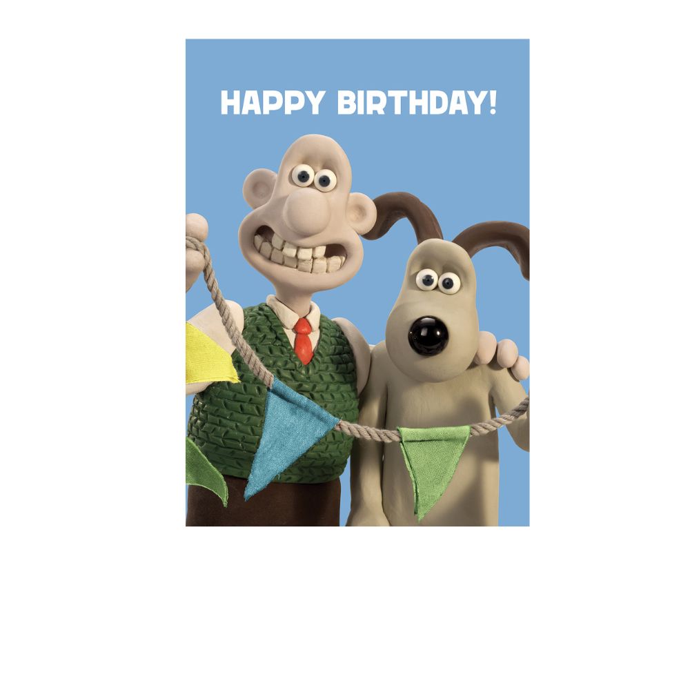 Bunting - Wallace & Grommit Happy Birthday