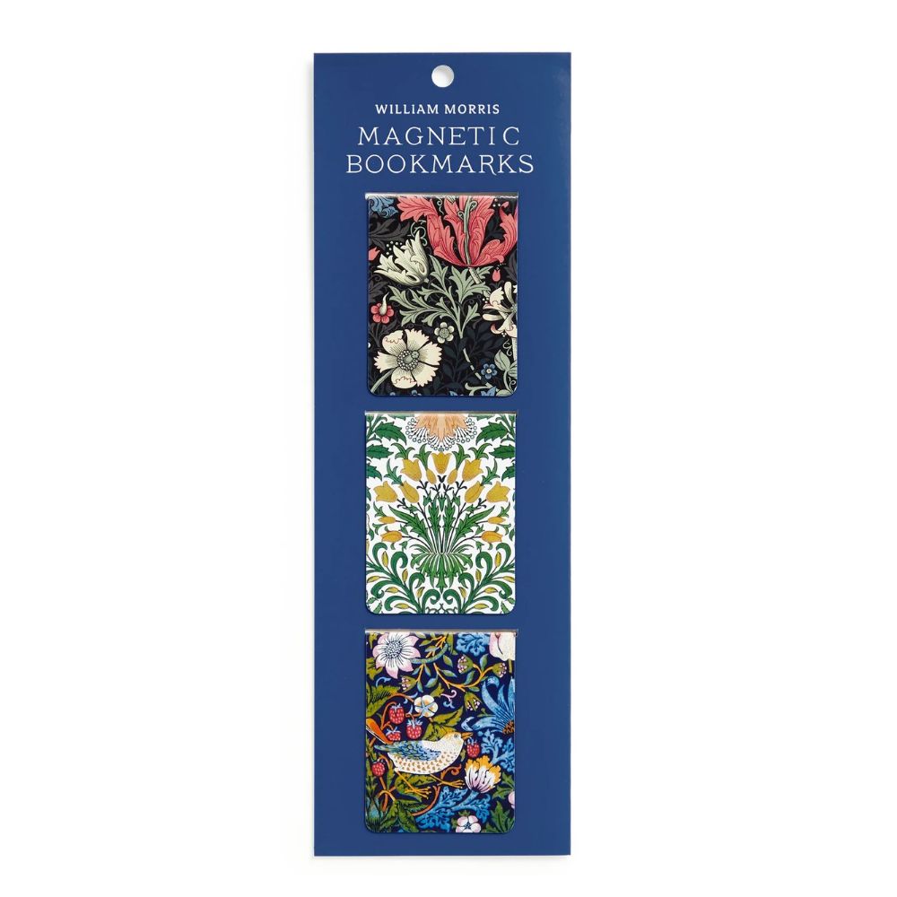 William Morris Magnetic Bookmarks