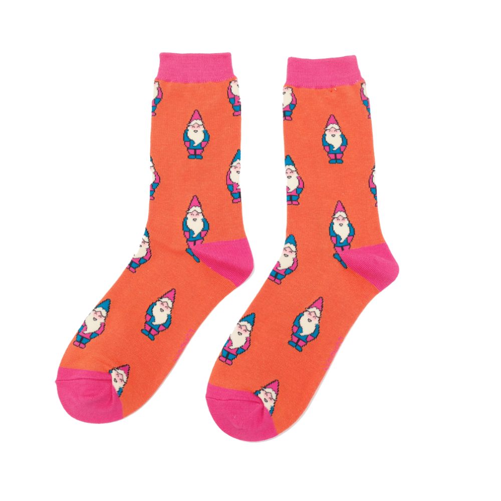 Womens Socks - Gnomes