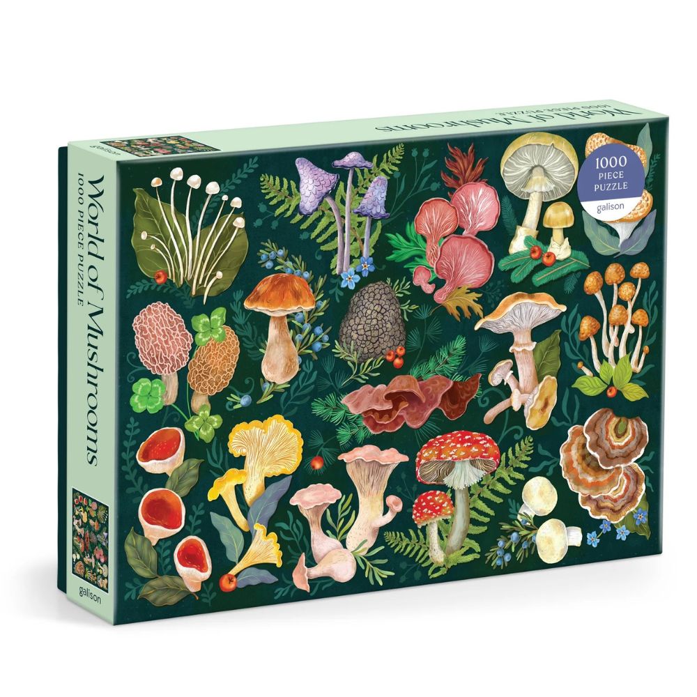 World of Mushrooms 1000 piece Jigsaw Puzzle