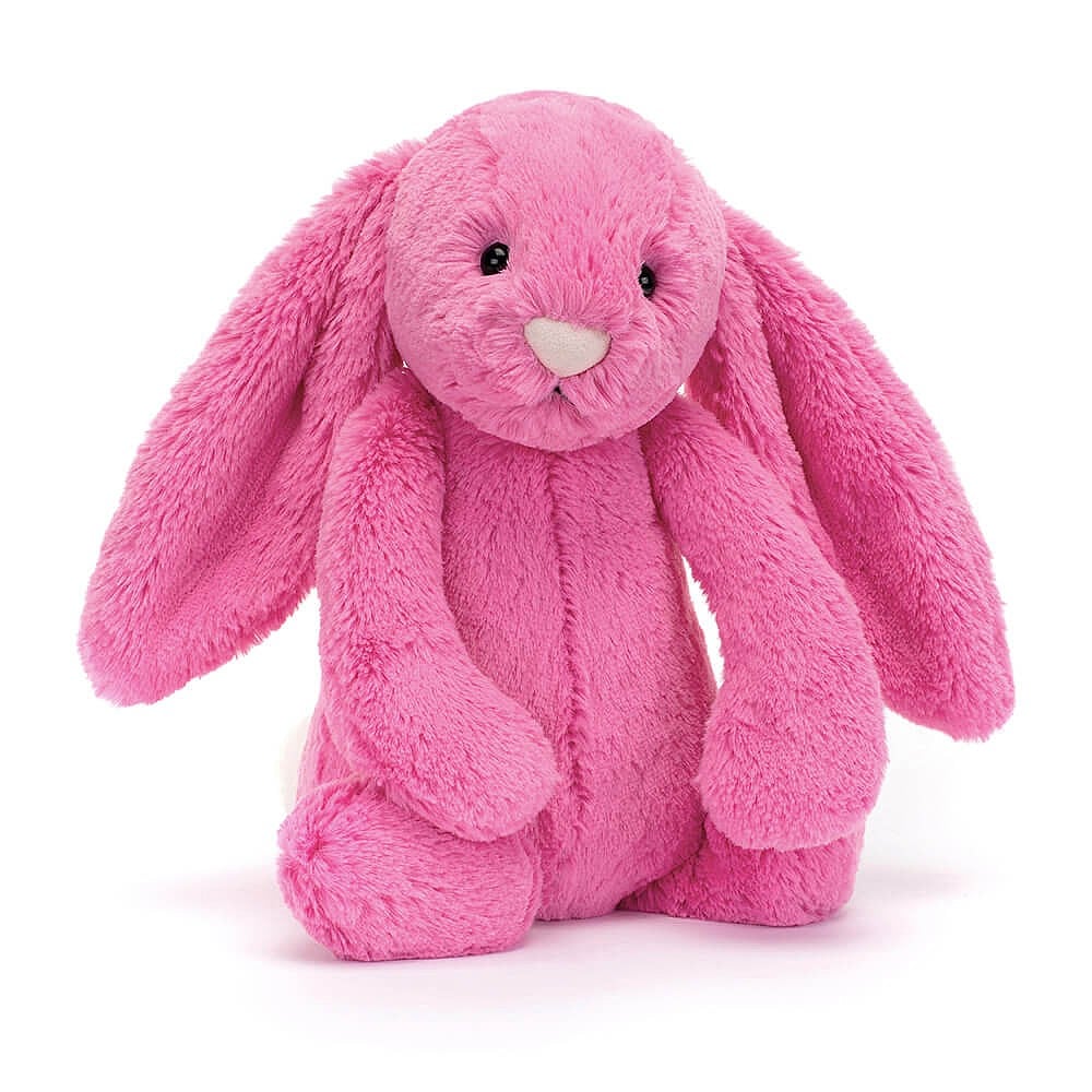Bashful Hot Pink Jellycat Bunny Toy