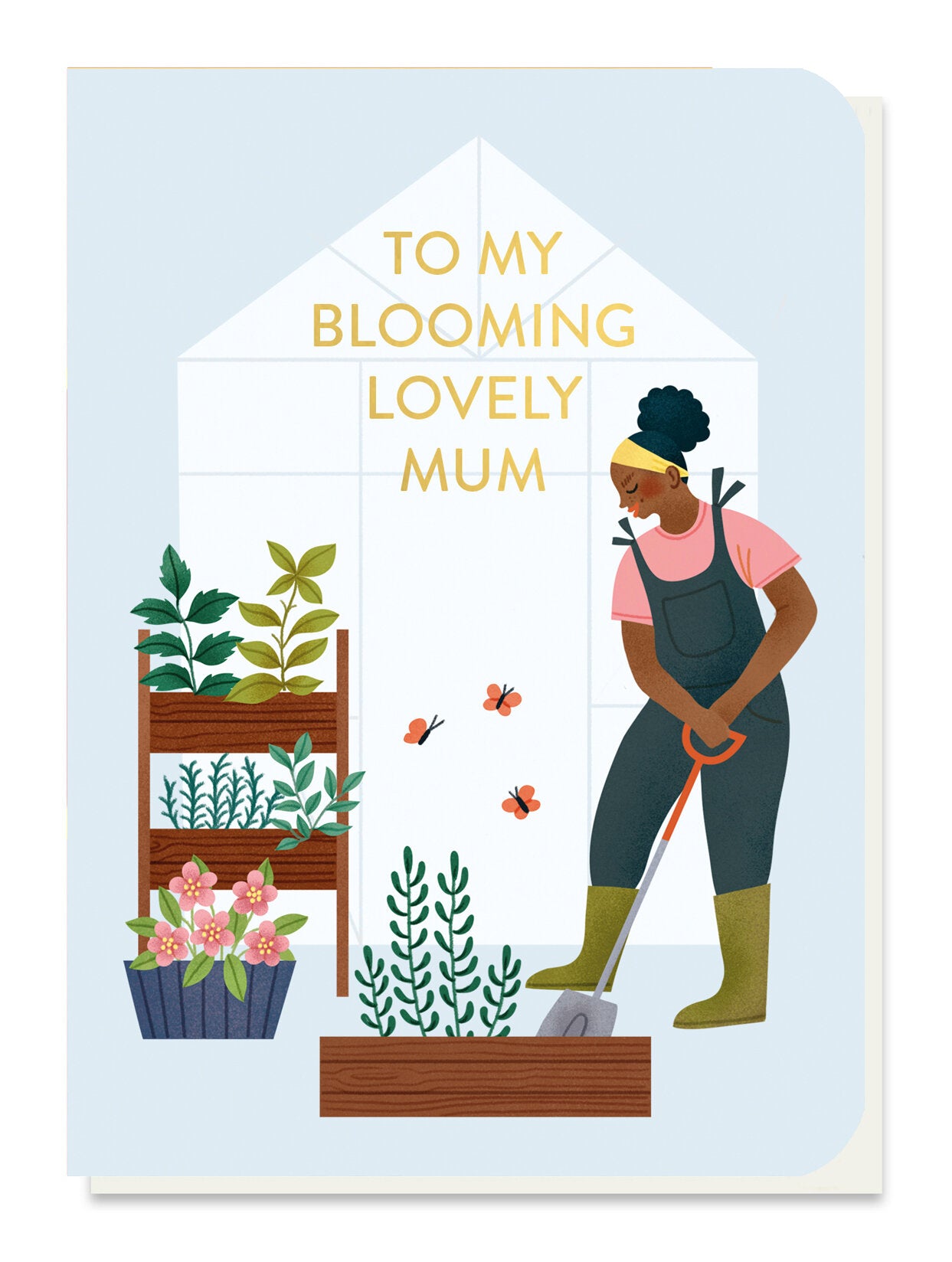 To My Blooming Lovely Mum - Seed Card