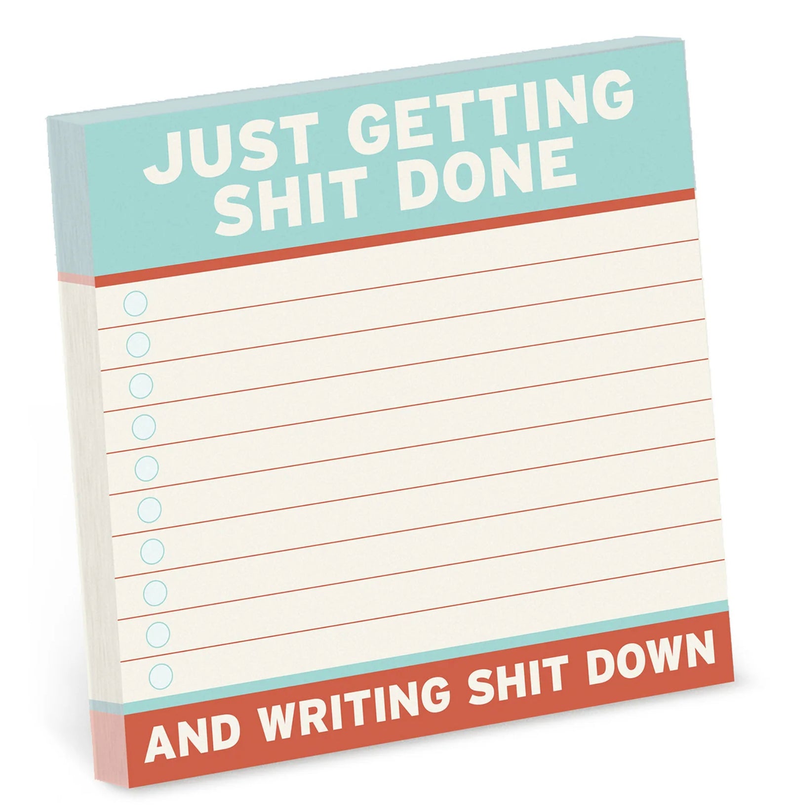 Just Getting Shit Done Sticky Notes