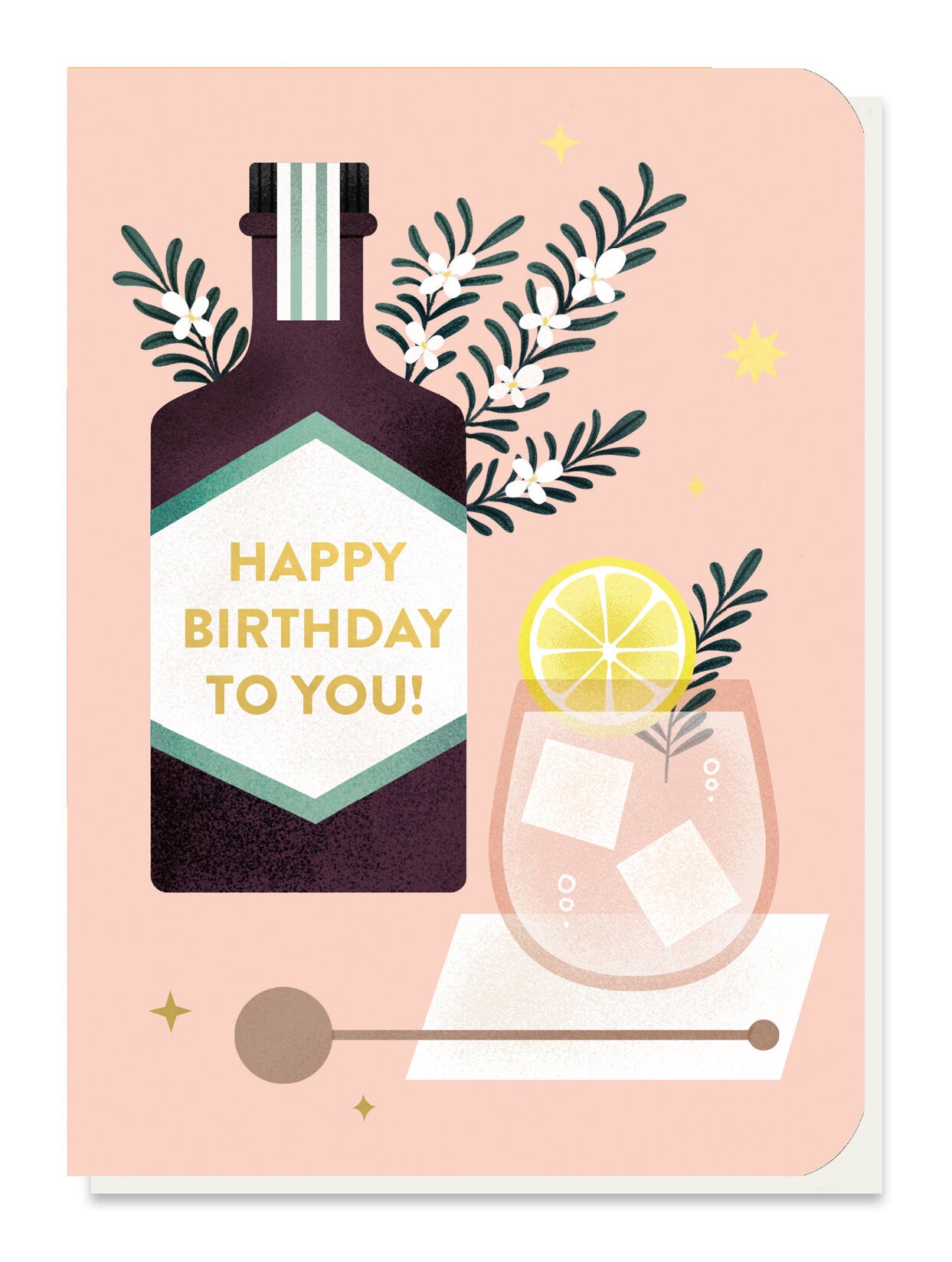Rosemary Gin Fizz - Seed Card