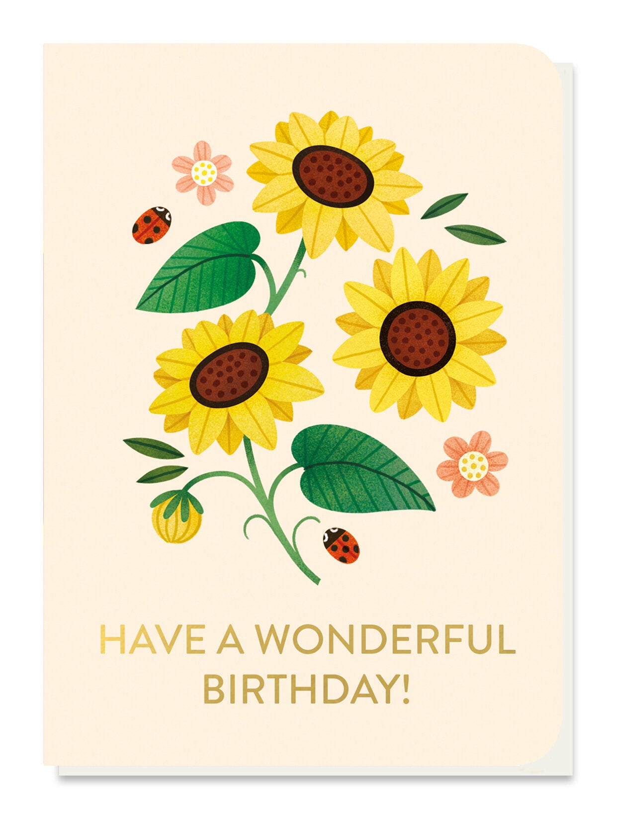 Sunflowers Birthday -Seed Card