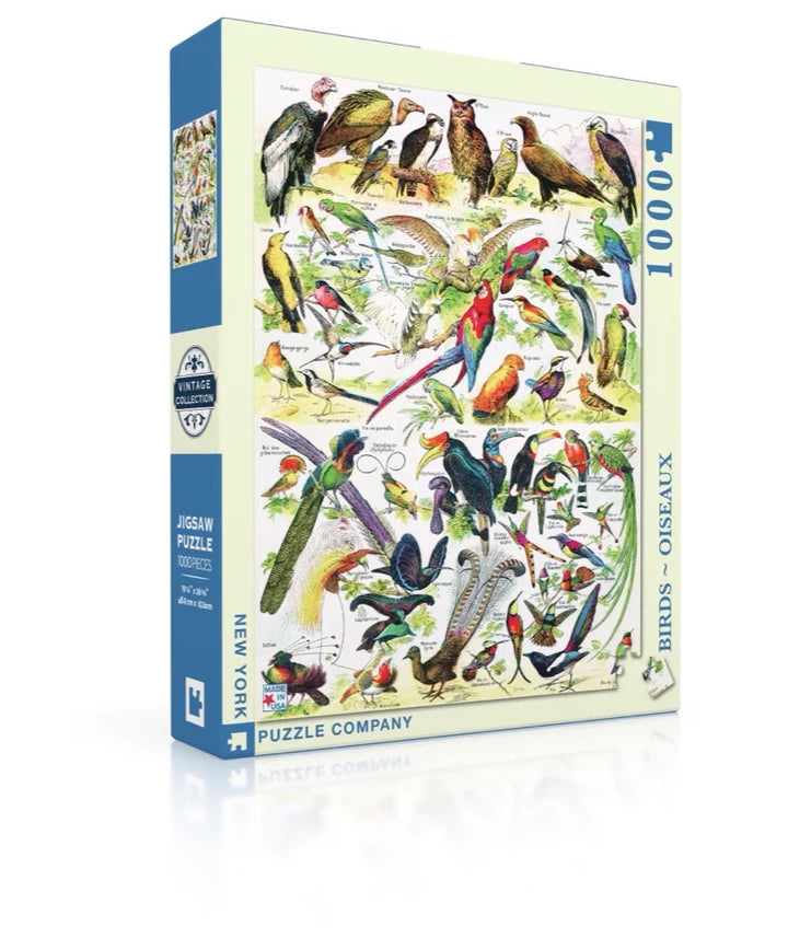 Birds - Oiseaux Jigsaw Puzzle