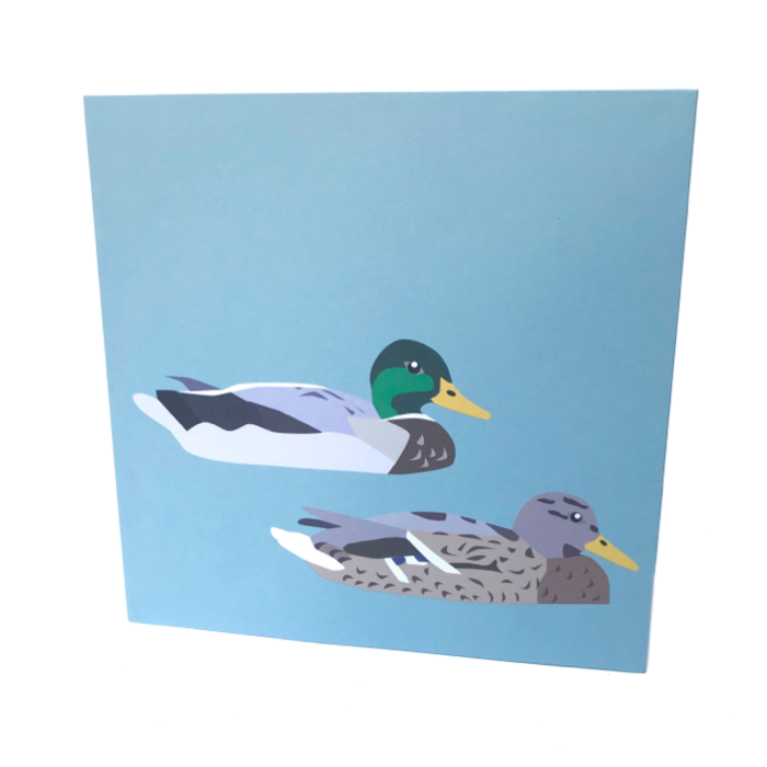 Ducks On the Water - Pop-Up 3D Card