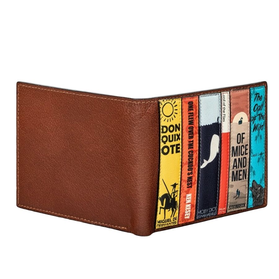 Bookworm Leather Wallet
